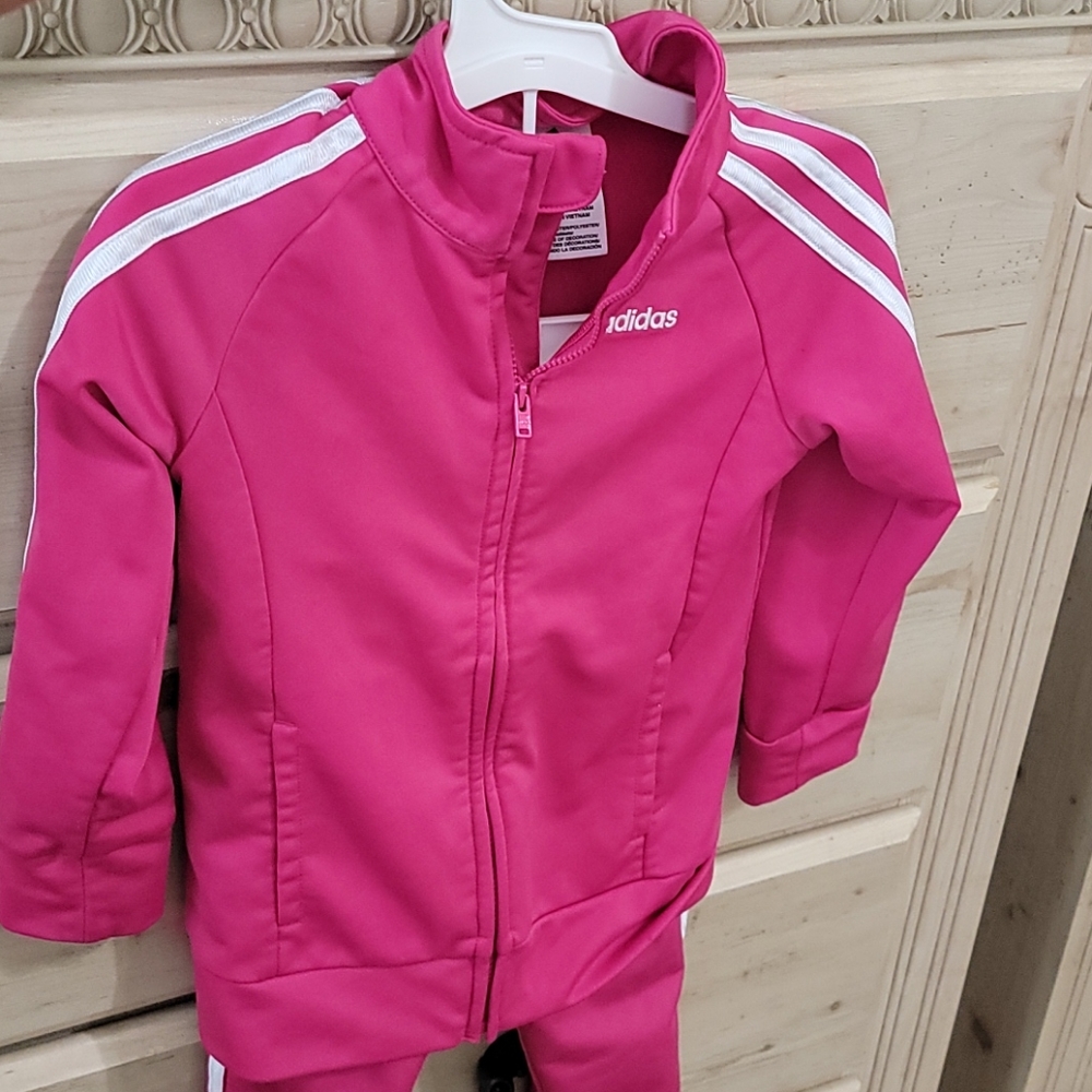Adidas Pink Track Suit